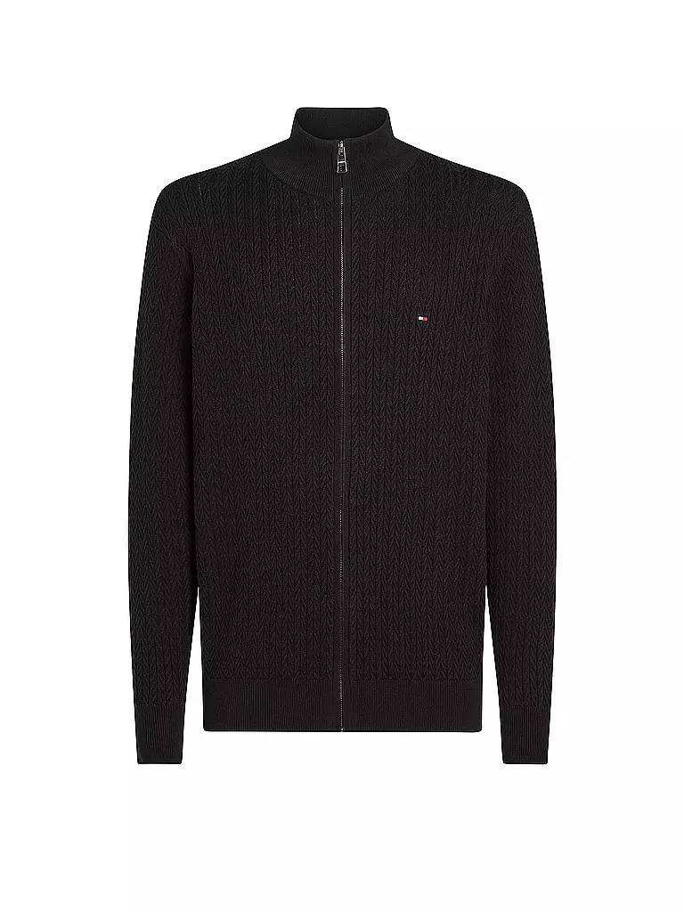 TOMMY HILFIGER | Strickjacke | schwarz