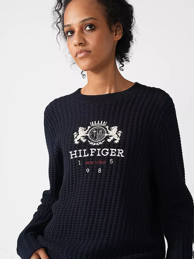 TOMMY HILFIGER | Sweater | dunkelblau