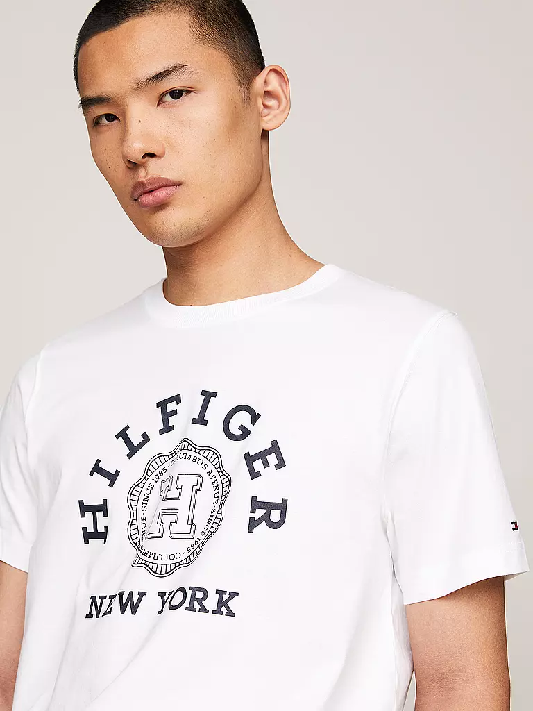 TOMMY HILFIGER | T-Shirt  | weiss