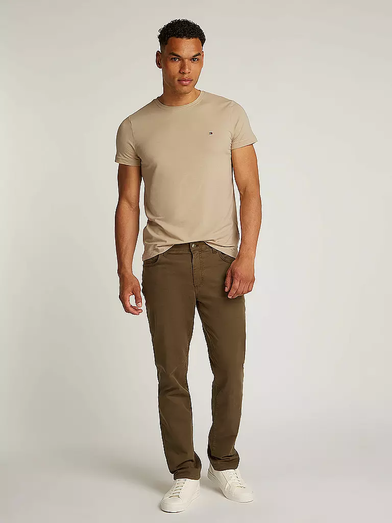 TOMMY HILFIGER | T-Shirt Slim Fit | beige