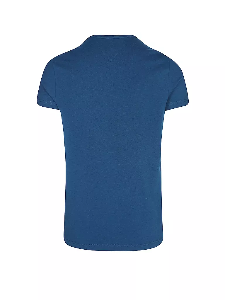 TOMMY HILFIGER | T-Shirt Slim Fit | blau