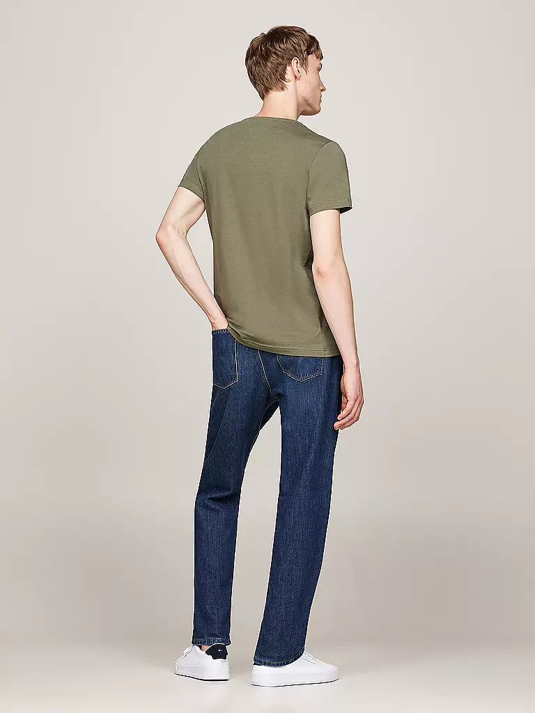 TOMMY HILFIGER | T-Shirt Slim Fit | olive