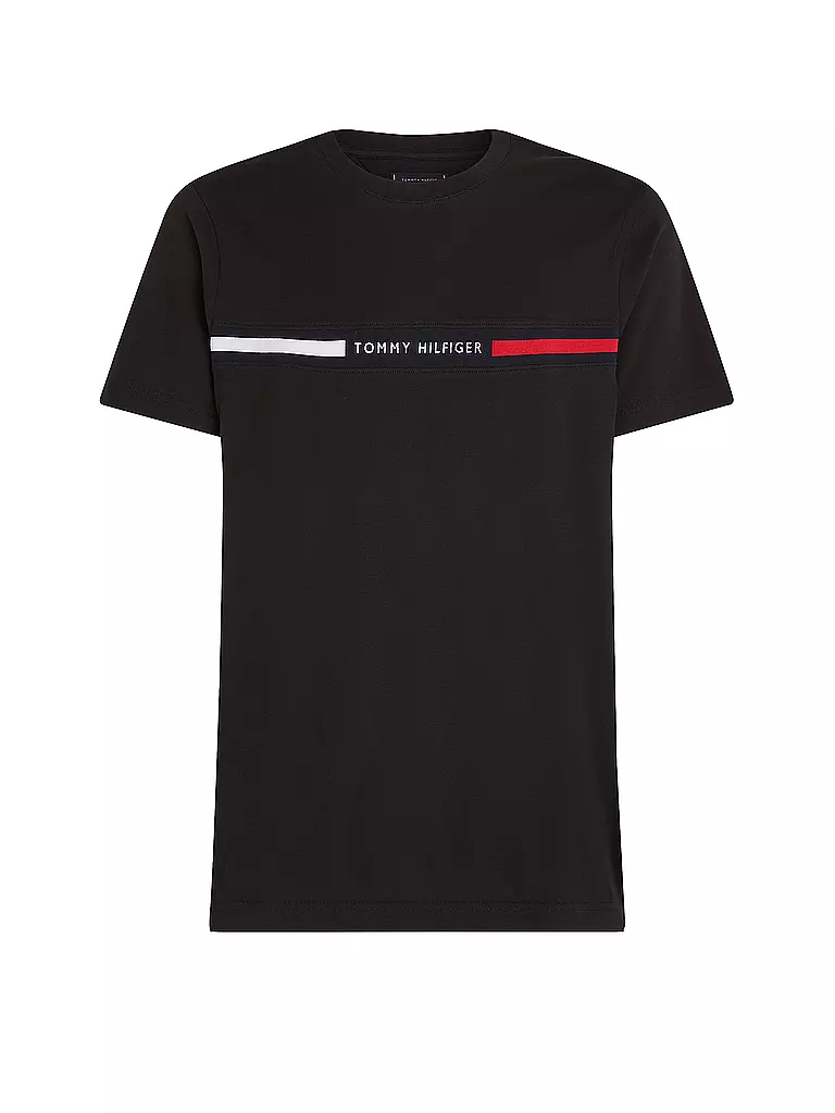 TOMMY HILFIGER | T-Shirt | schwarz