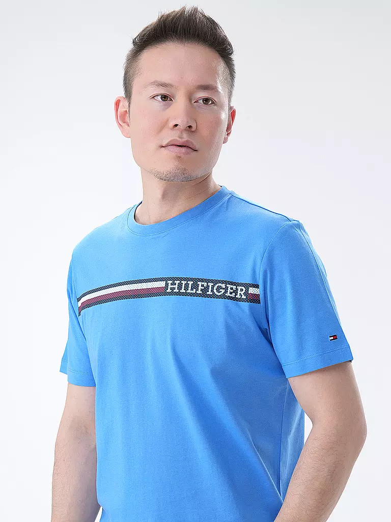 TOMMY HILFIGER | T-Shirt | hellblau