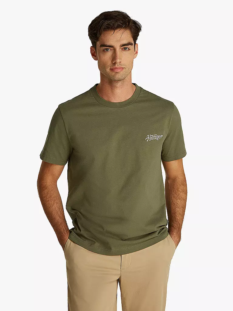 TOMMY HILFIGER | T-Shirt | olive