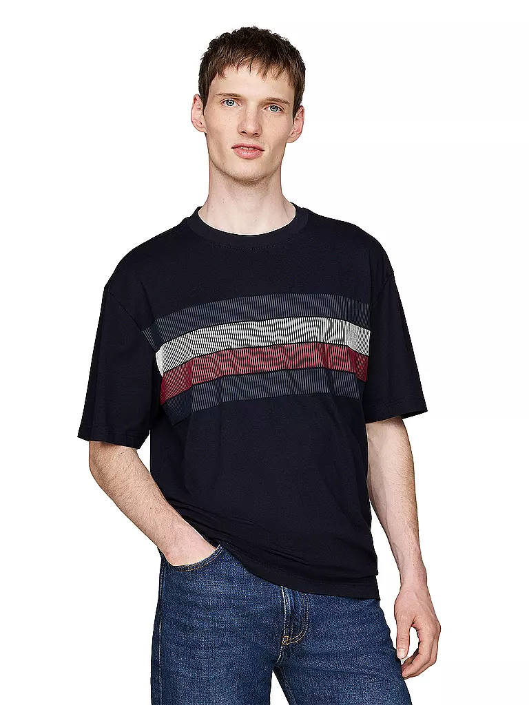 TOMMY HILFIGER | T-Shirt | dunkelblau