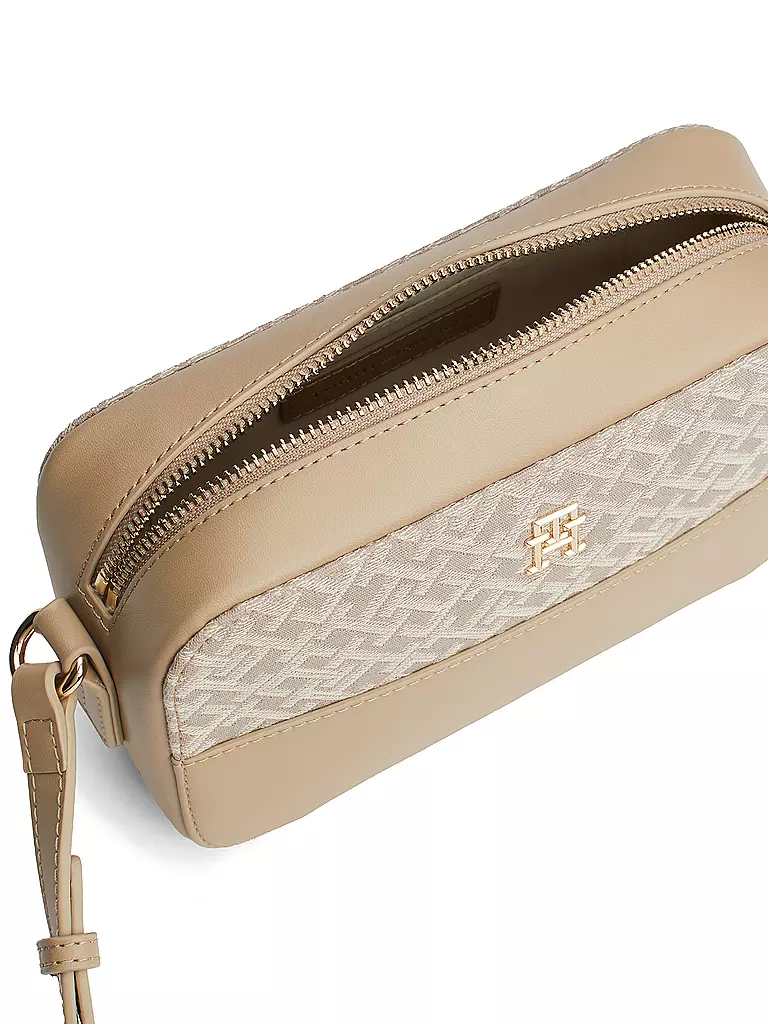 TOMMY HILFIGER | Tasche - Mini Bag TH JACQUARD CAMERA BAG | beige