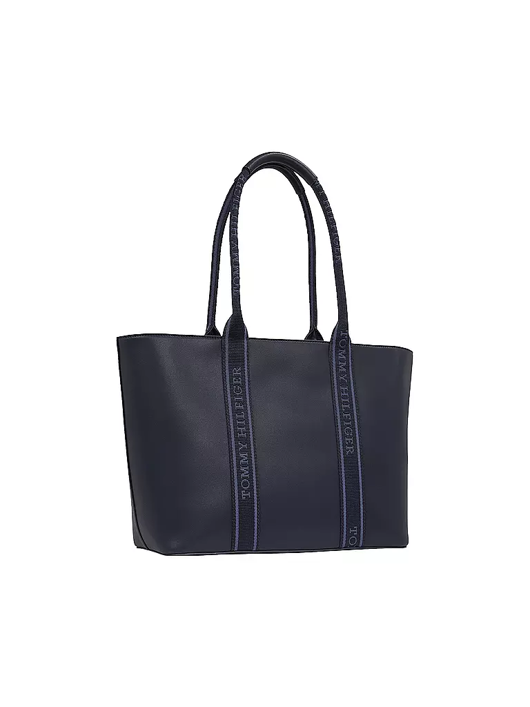 TOMMY HILFIGER | Tasche - Tote Bag TH LOGOTAPE | schwarz