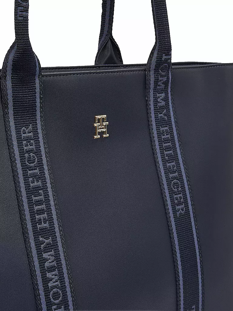 TOMMY HILFIGER | Tasche - Tote Bag TH LOGOTAPE | schwarz