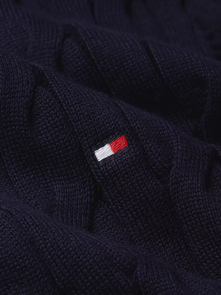 TOMMY HILFIGER | Troyer Pullover | grau