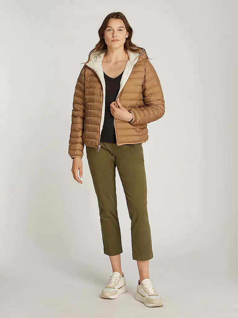 TOMMY HILFIGER | Wende Steppjacke  | camel