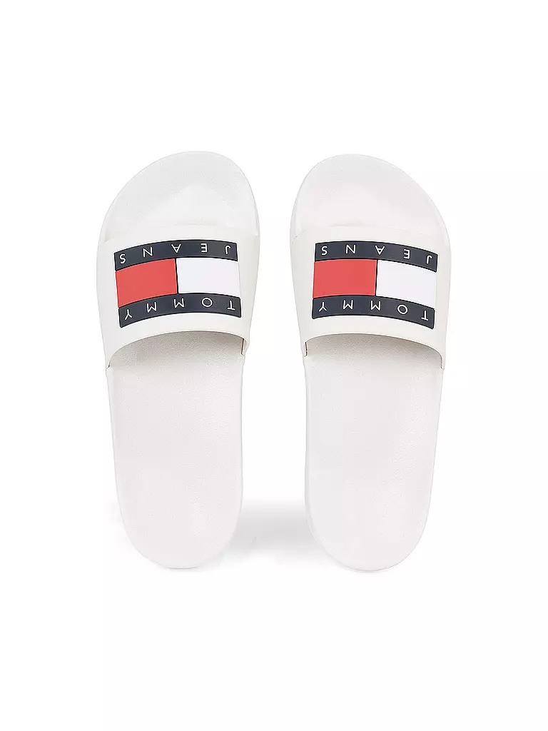 TOMMY JEANS | Badeschuhe - Slides | schwarz