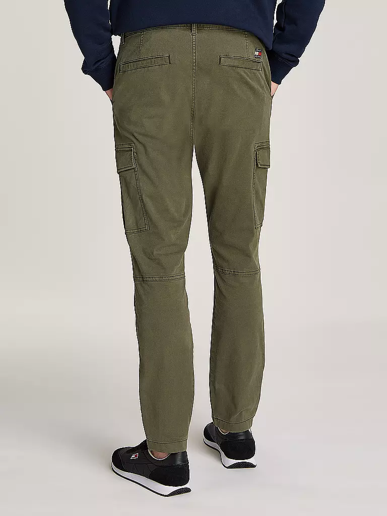 TOMMY JEANS | Cargohose  | olive