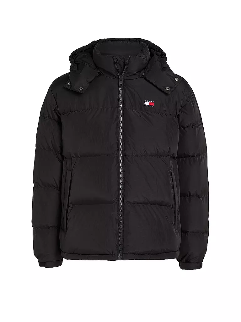 TOMMY JEANS | Daunensteppjacke ALASKA | schwarz