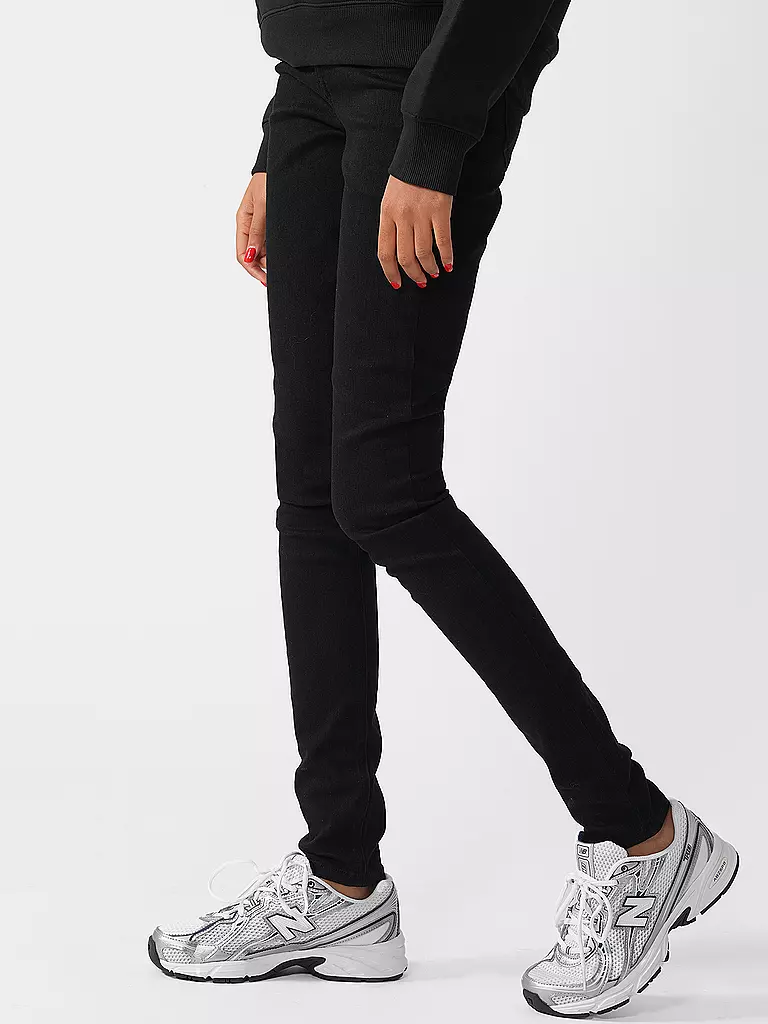 TOMMY JEANS | Jeans Skinny Fit NORA | schwarz