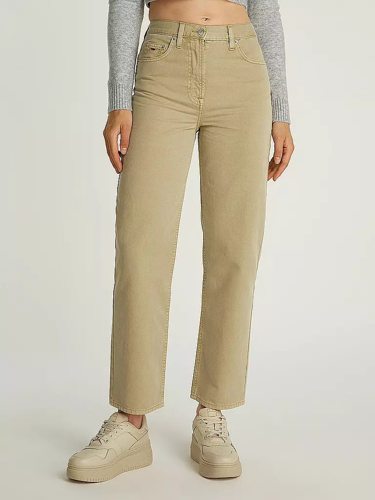 TOMMY JEANS | Jeans Straight Fit LAYLA | beige