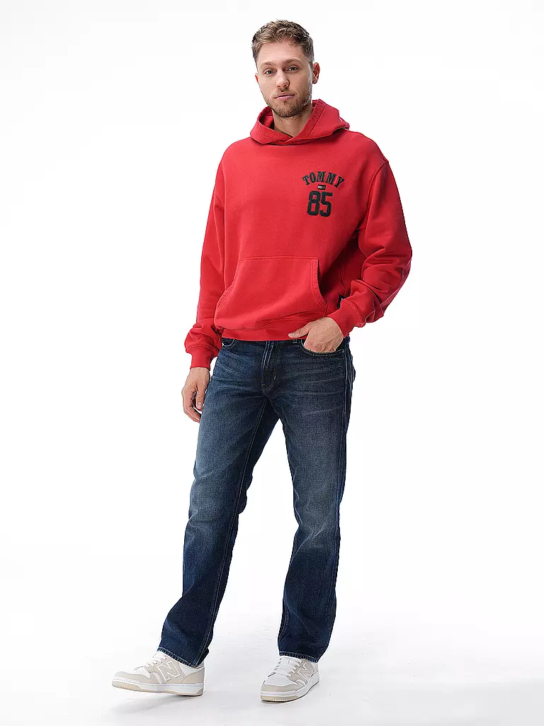 TOMMY JEANS | Kapuzensweater - Hoodie REMASTERED 1985  | rot