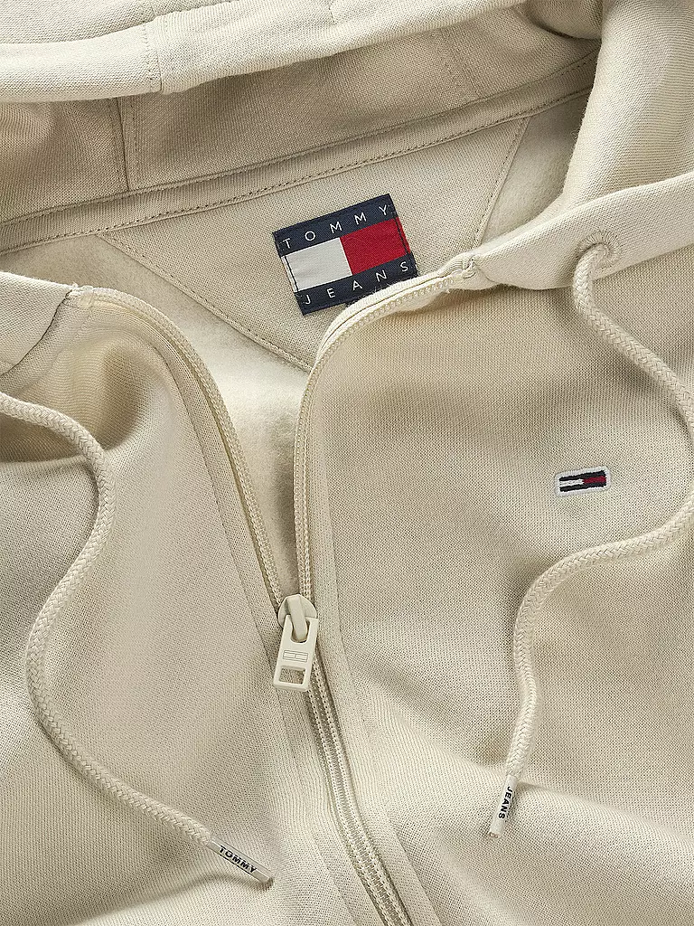 TOMMY JEANS | Kapuzensweatjacke | beige