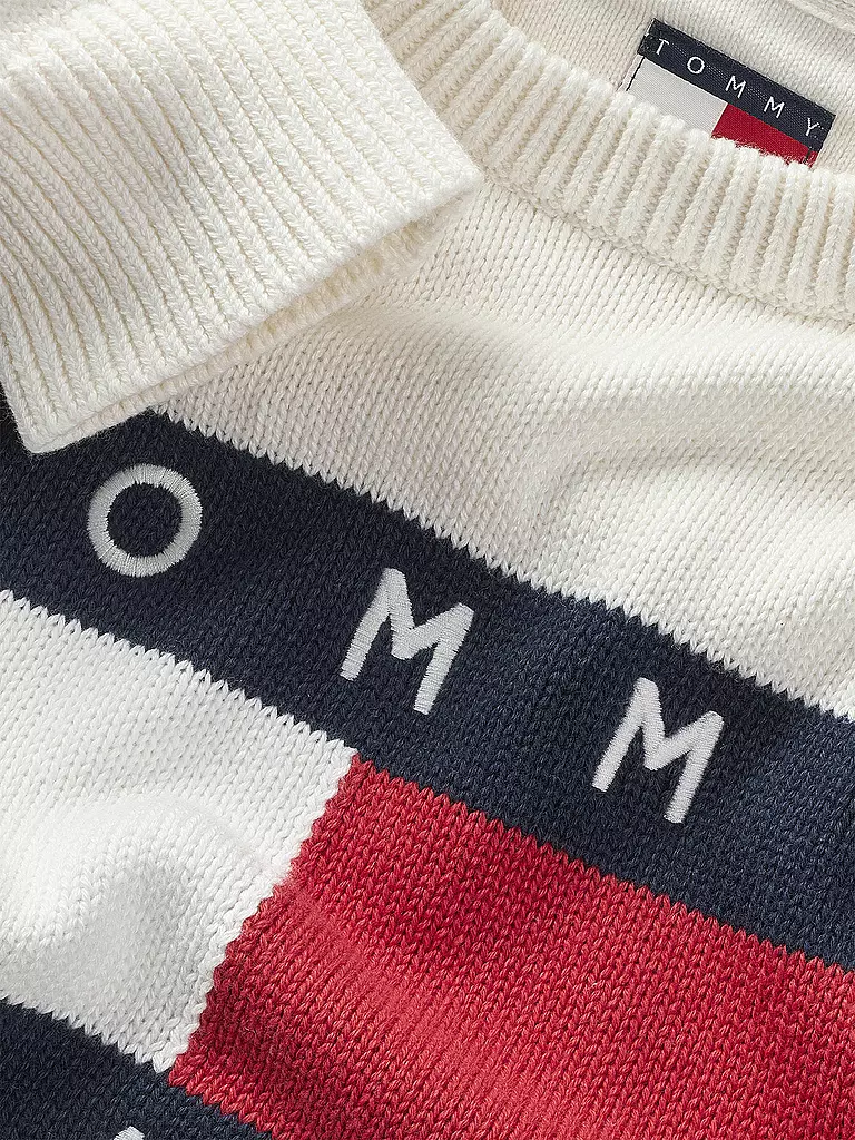 TOMMY JEANS | Pullover  | weiss