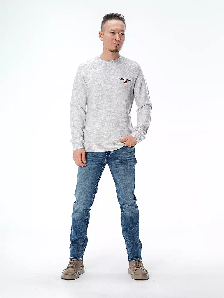 TOMMY JEANS | Pullover | hellgrau