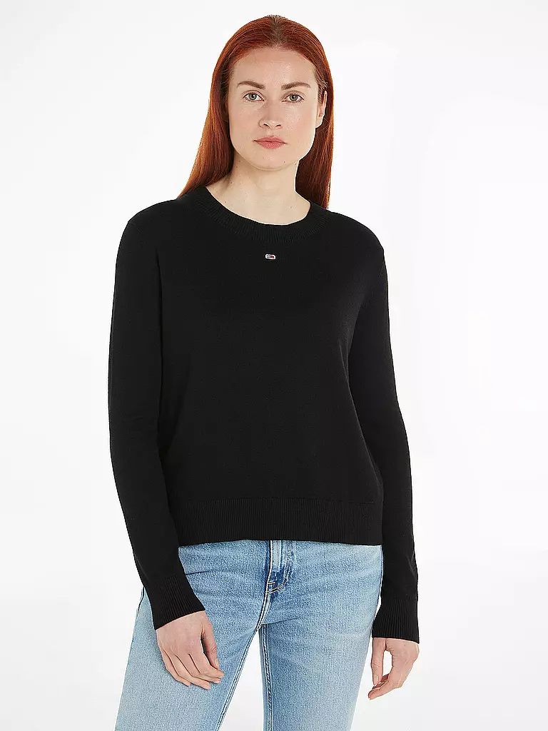 TOMMY JEANS | Pullover | schwarz