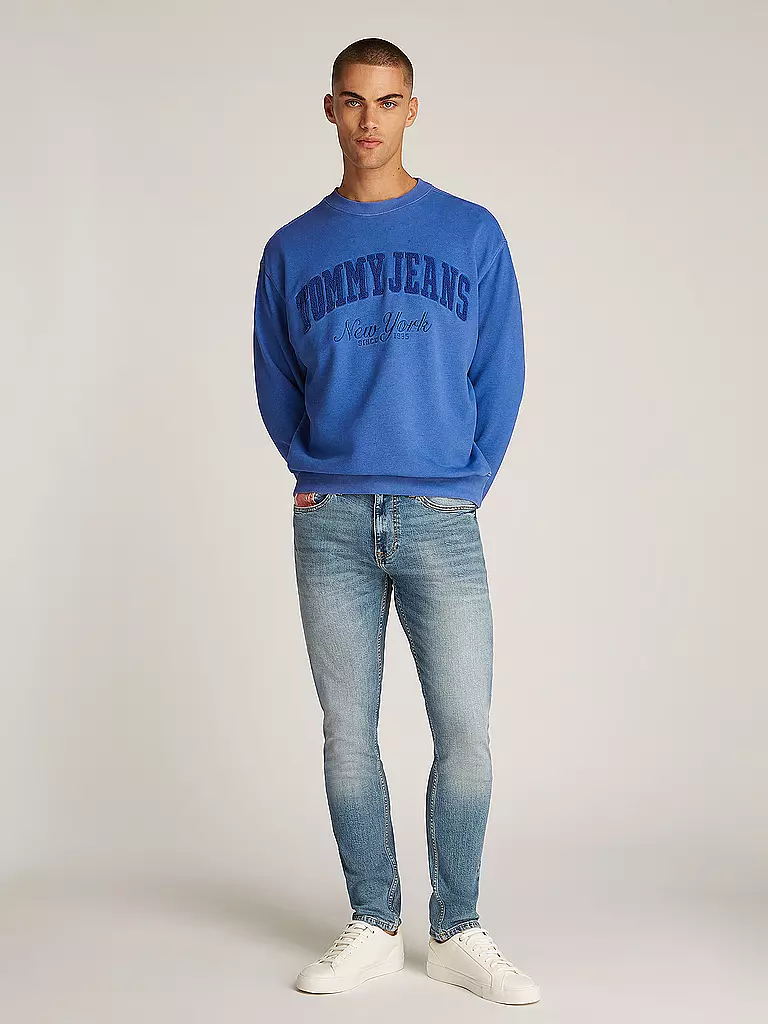 TOMMY JEANS | Pullover | blau