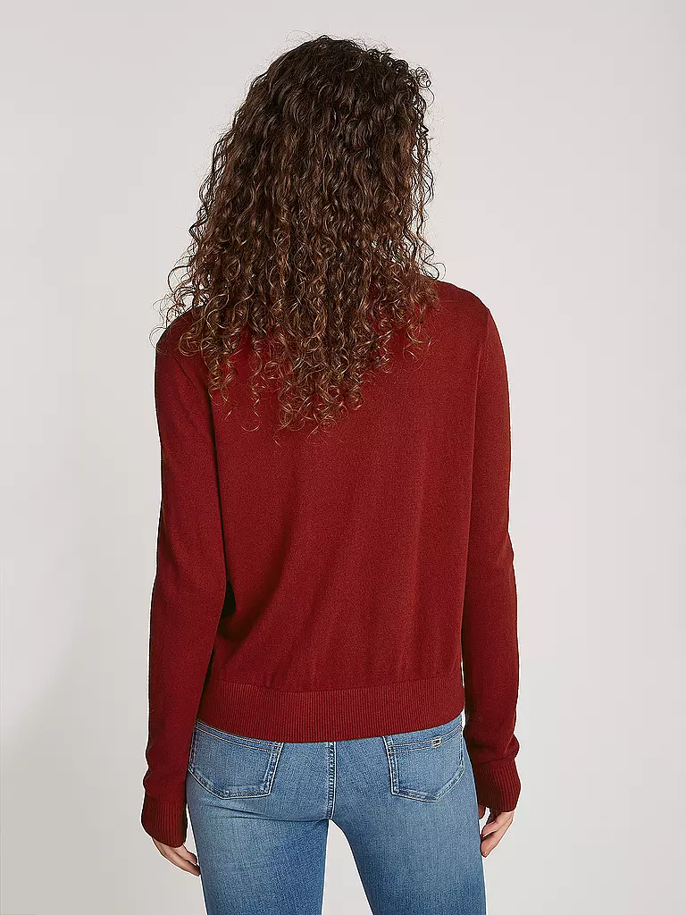 TOMMY JEANS | Pullover | rot