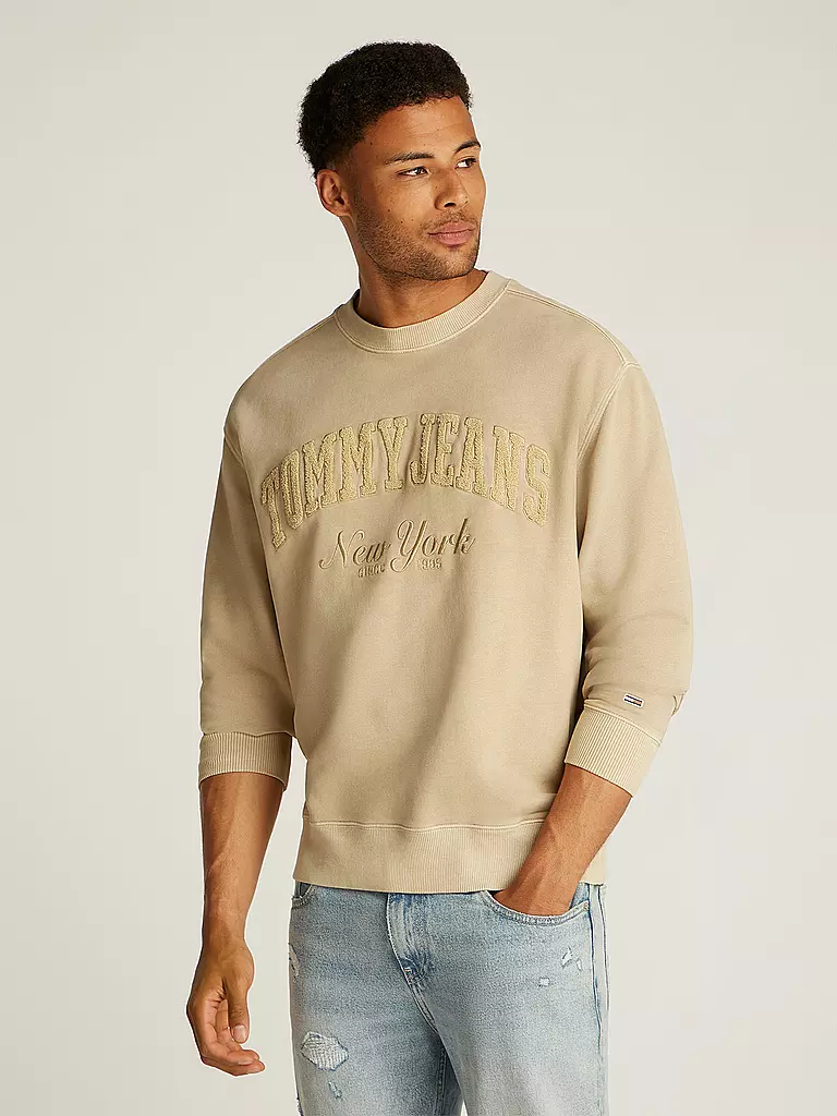 TOMMY JEANS | Pullover | beige