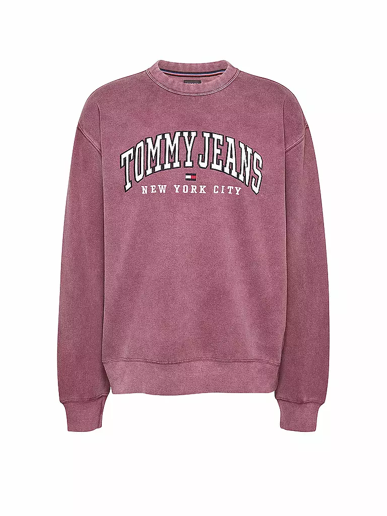 TOMMY JEANS | Sweater | dunkelrot