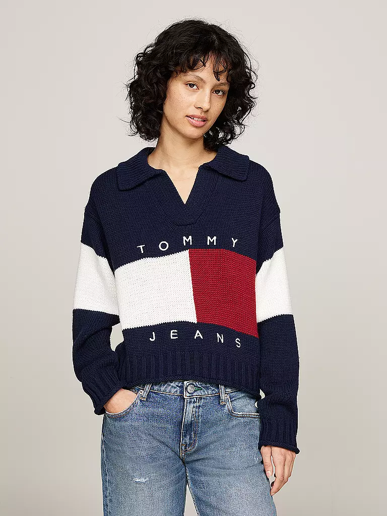 TOMMY JEANS | Sweater | dunkelblau