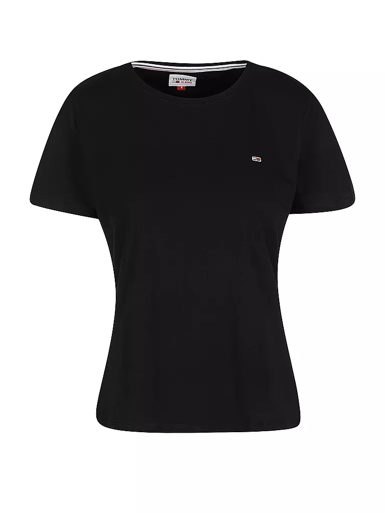 TOMMY JEANS | T-Shirt  | schwarz