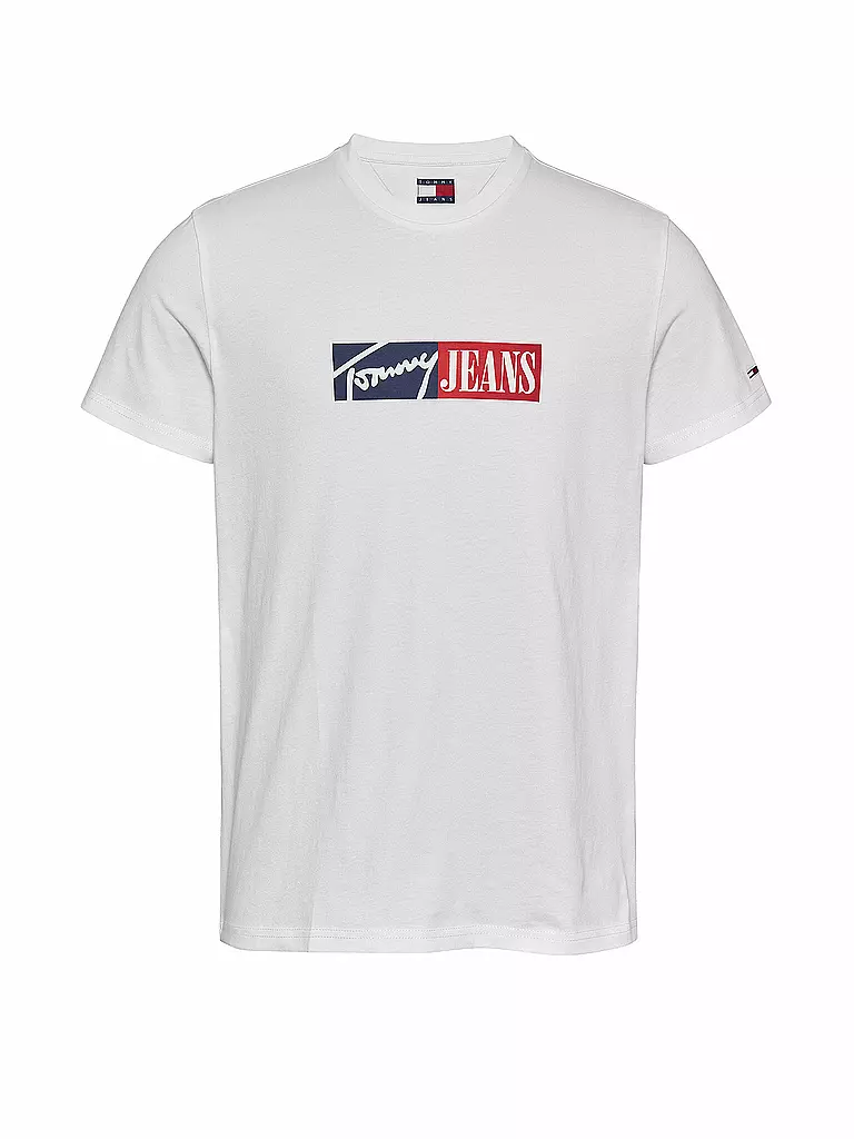 TOMMY JEANS | T-Shirt  | weiss