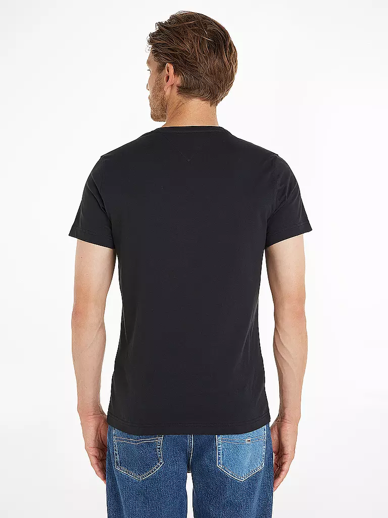 TOMMY JEANS | T-Shirt  | schwarz