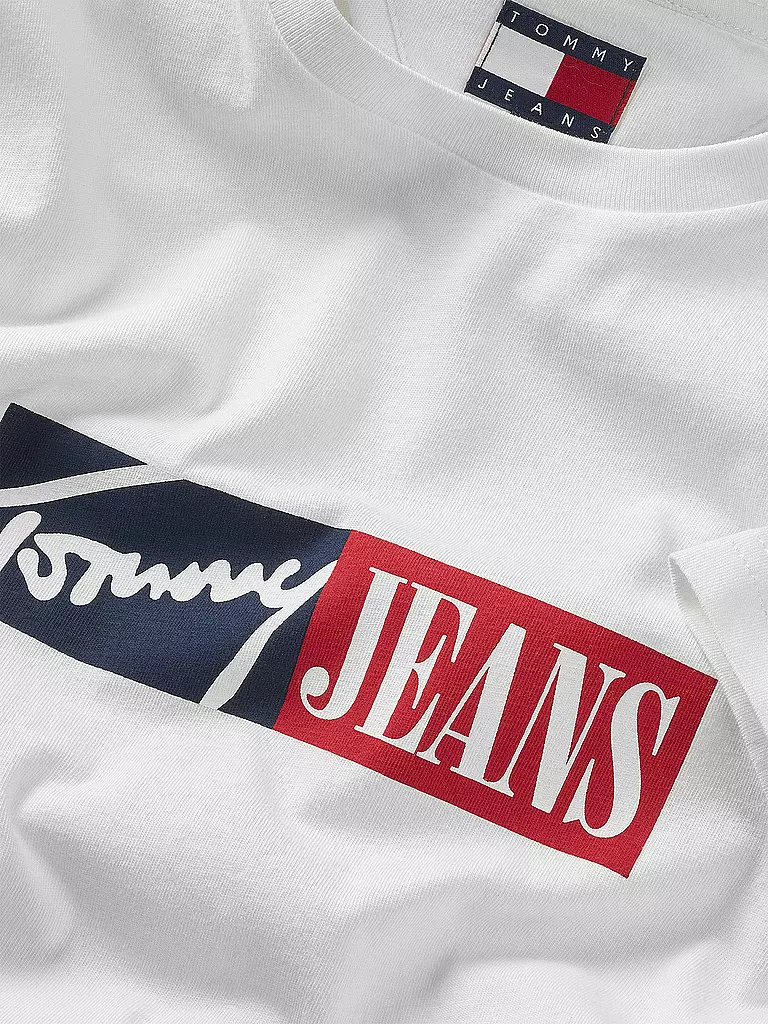 TOMMY JEANS | T-Shirt  | weiss