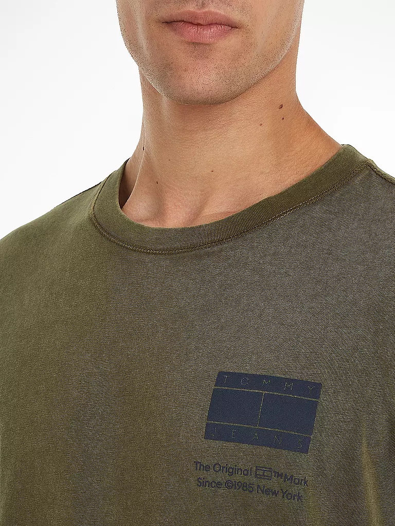 TOMMY JEANS | T-Shirt  | olive