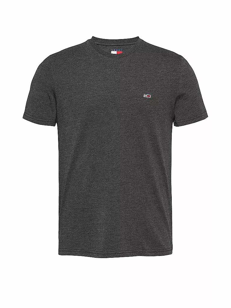 TOMMY JEANS | T-Shirt Slim Fit | schwarz