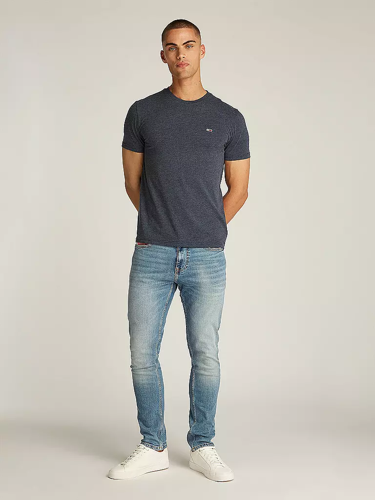 TOMMY JEANS | T-Shirt Slim Fit | dunkelblau