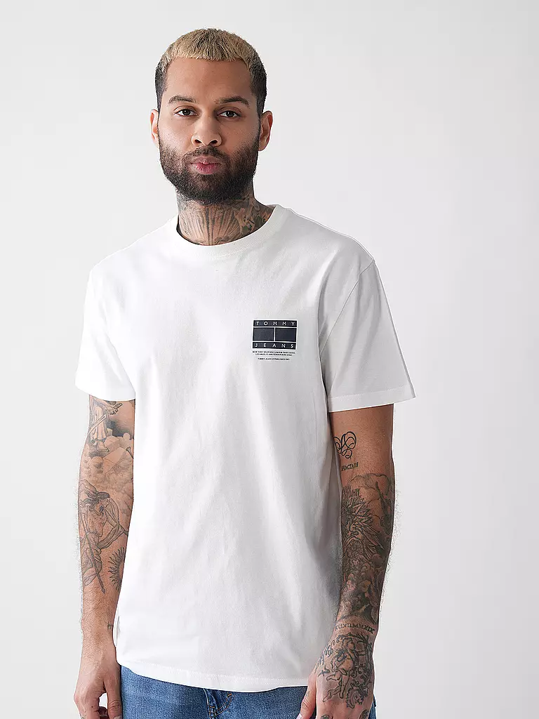 TOMMY JEANS | T-Shirt | weiss