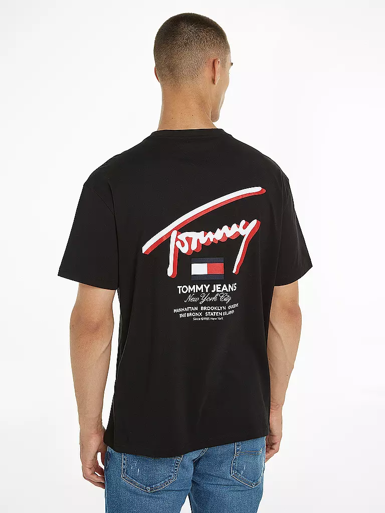 TOMMY JEANS | T-Shirt | schwarz