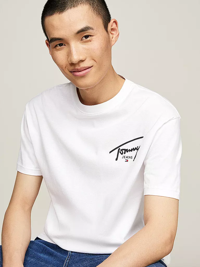 TOMMY JEANS | T-Shirt | schwarz