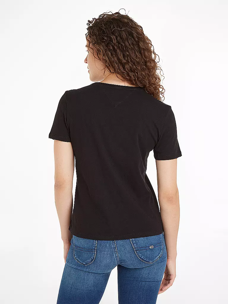 TOMMY JEANS | T-Shirt | schwarz