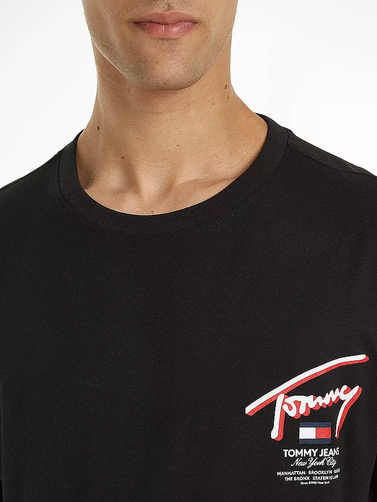 TOMMY JEANS | T-Shirt | schwarz