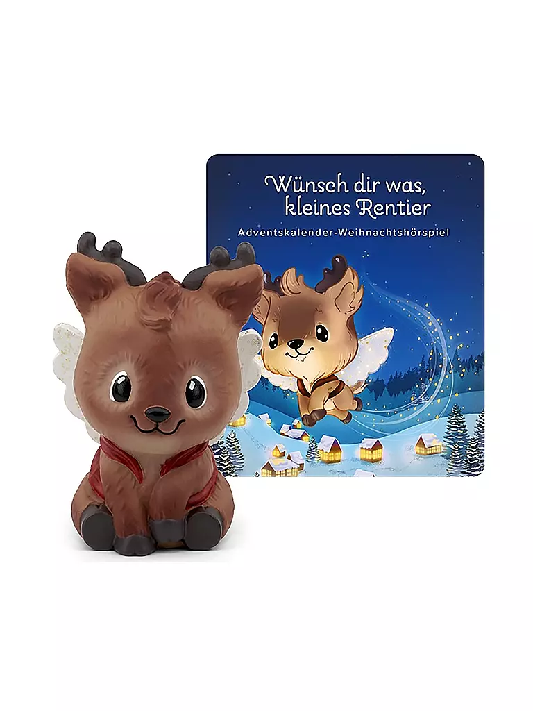 TONIES | Hörfigur - Wünsch dir was, kleines Rentier - Adventskalender-Weihnachtshörspiel | keine Farbe