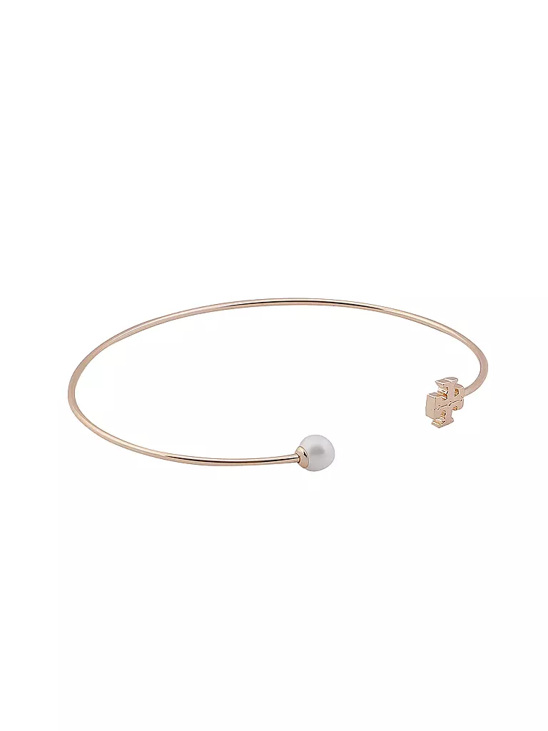 TORY BURCH | Armband KIRA PEARL CUFF | gold