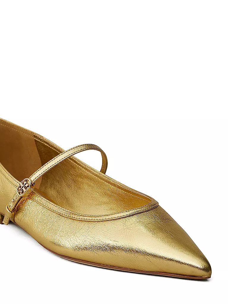 TORY BURCH | Ballerina MARY JANE | gold