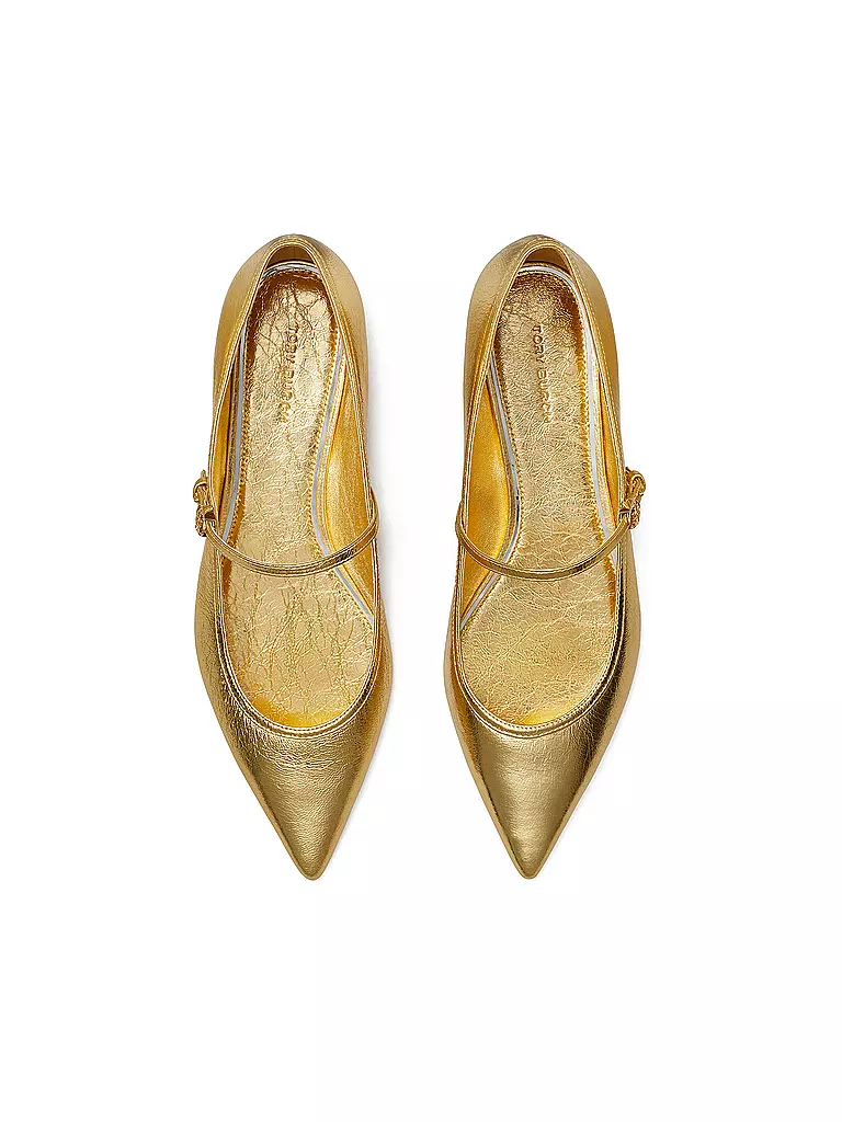 TORY BURCH | Ballerina MARY JANE | gold