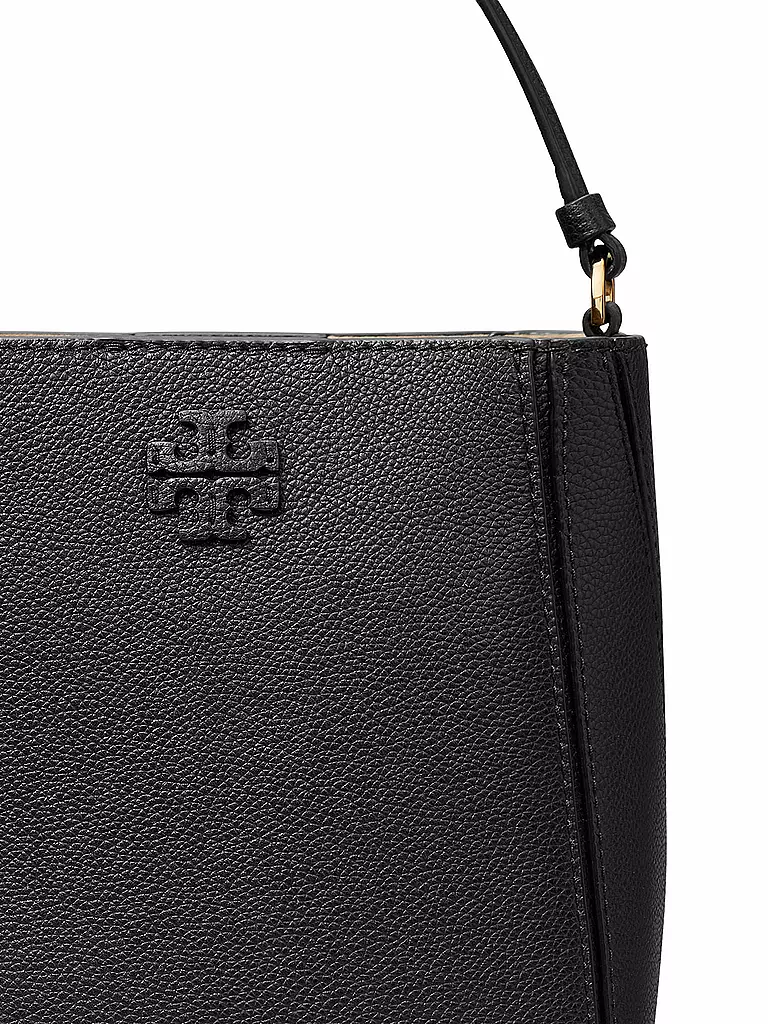 TORY BURCH | Ledertasche - Bucket Bag MCGRAW | beige