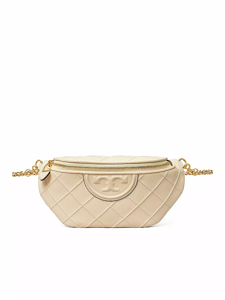 TORY BURCH | Ledertasche - Gürteltasche FLEMING SOFT BELT BAG | creme