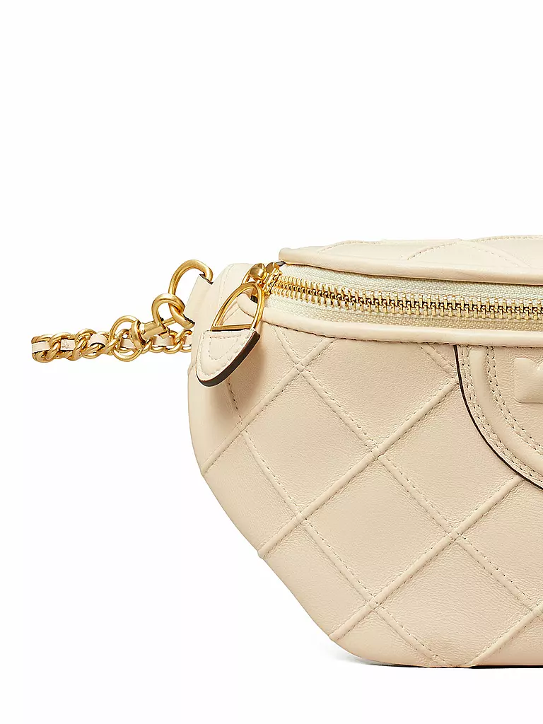 TORY BURCH | Ledertasche - Gürteltasche FLEMING SOFT BELT BAG | creme