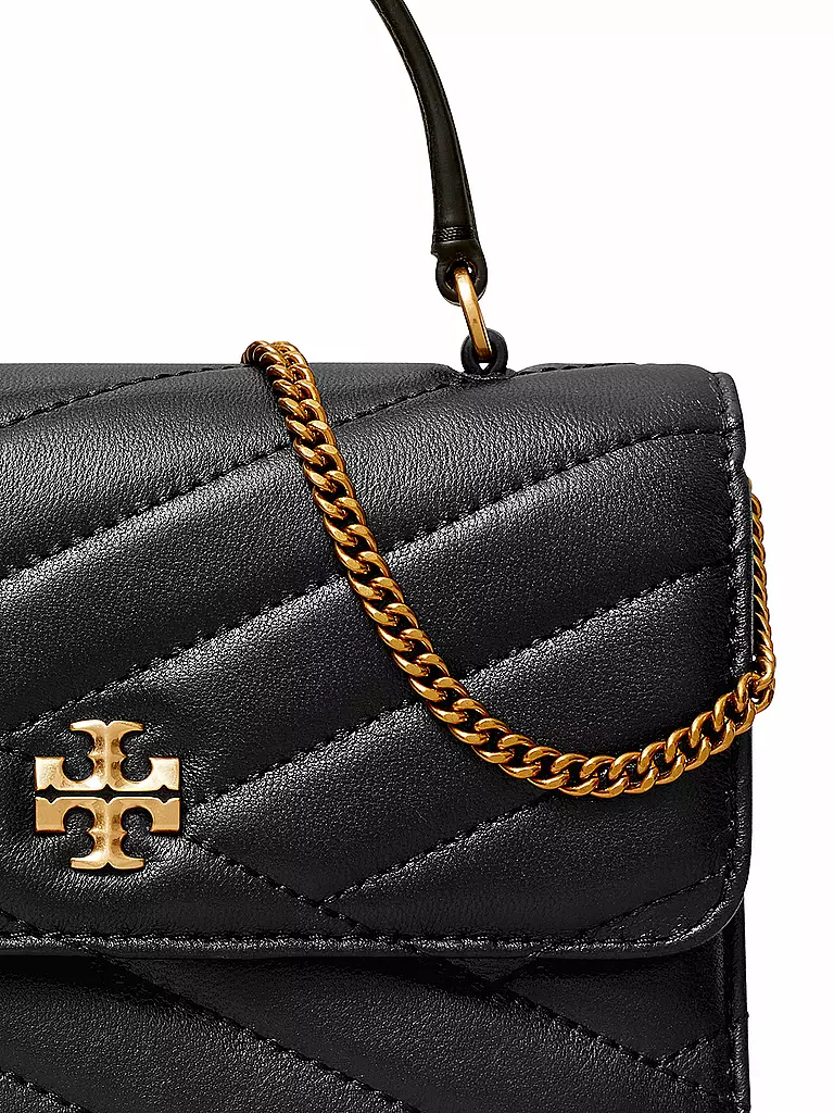 TORY BURCH | Ledertasche - Mini Bag KIRA  | schwarz